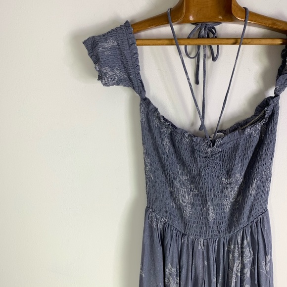 LULU’S Sage The Label Floral Hi Low Hem midi Dress - Picture 6 of 8